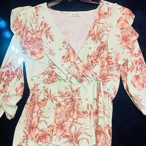 Women’s floral blouse